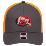 OTTO CAP 6 Panel Low Profile Mesh Back Trucker Hat Thumbnail