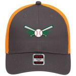 OTTO CAP 6 Panel Low Profile Mesh Back Trucker Hat Thumbnail