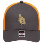 OTTO CAP 6 Panel Low Profile Mesh Back Trucker Hat Thumbnail
