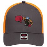 OTTO CAP 6 Panel Low Profile Mesh Back Trucker Hat Thumbnail