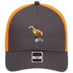 OTTO CAP 6 Panel Low Profile Mesh Back Trucker Hat Thumbnail