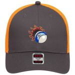 OTTO CAP 6 Panel Low Profile Mesh Back Trucker Hat Thumbnail