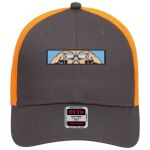 OTTO CAP 6 Panel Low Profile Mesh Back Trucker Hat Thumbnail