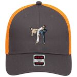 OTTO CAP 6 Panel Low Profile Mesh Back Trucker Hat Thumbnail