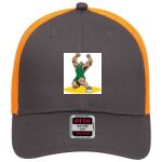 OTTO CAP 6 Panel Low Profile Mesh Back Trucker Hat Thumbnail