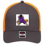 OTTO CAP 6 Panel Low Profile Mesh Back Trucker Hat Thumbnail