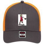 OTTO CAP 6 Panel Low Profile Mesh Back Trucker Hat Thumbnail