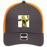 OTTO CAP 6 Panel Low Profile Mesh Back Trucker Hat Thumbnail