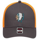 OTTO CAP 6 Panel Low Profile Mesh Back Trucker Hat Thumbnail