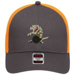 OTTO CAP 6 Panel Low Profile Mesh Back Trucker Hat Thumbnail