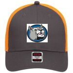 OTTO CAP 6 Panel Low Profile Mesh Back Trucker Hat Thumbnail