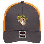 OTTO CAP 6 Panel Low Profile Mesh Back Trucker Hat Thumbnail