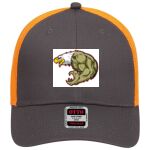 OTTO CAP 6 Panel Low Profile Mesh Back Trucker Hat Thumbnail