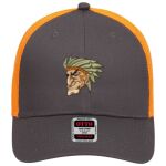 OTTO CAP 6 Panel Low Profile Mesh Back Trucker Hat Thumbnail