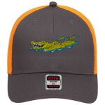 OTTO CAP 6 Panel Low Profile Mesh Back Trucker Hat Thumbnail