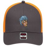 OTTO CAP 6 Panel Low Profile Mesh Back Trucker Hat Thumbnail