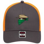 OTTO CAP 6 Panel Low Profile Mesh Back Trucker Hat Thumbnail