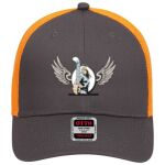 OTTO CAP 6 Panel Low Profile Mesh Back Trucker Hat Thumbnail