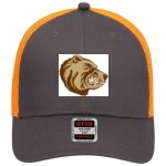 OTTO CAP 6 Panel Low Profile Mesh Back Trucker Hat Thumbnail