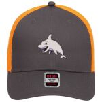 OTTO CAP 6 Panel Low Profile Mesh Back Trucker Hat Thumbnail