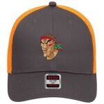 OTTO CAP 6 Panel Low Profile Mesh Back Trucker Hat Thumbnail