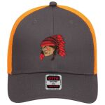 OTTO CAP 6 Panel Low Profile Mesh Back Trucker Hat Thumbnail