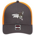 OTTO CAP 6 Panel Low Profile Mesh Back Trucker Hat Thumbnail