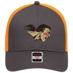 OTTO CAP 6 Panel Low Profile Mesh Back Trucker Hat Thumbnail