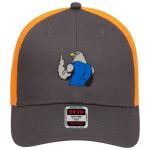 OTTO CAP 6 Panel Low Profile Mesh Back Trucker Hat Thumbnail