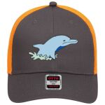 OTTO CAP 6 Panel Low Profile Mesh Back Trucker Hat Thumbnail