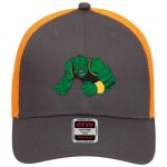 OTTO CAP 6 Panel Low Profile Mesh Back Trucker Hat Thumbnail