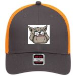 OTTO CAP 6 Panel Low Profile Mesh Back Trucker Hat Thumbnail