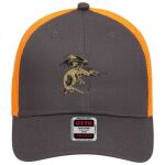 OTTO CAP 6 Panel Low Profile Mesh Back Trucker Hat Thumbnail