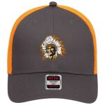 OTTO CAP 6 Panel Low Profile Mesh Back Trucker Hat Thumbnail