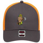OTTO CAP 6 Panel Low Profile Mesh Back Trucker Hat Thumbnail