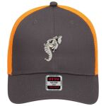 OTTO CAP 6 Panel Low Profile Mesh Back Trucker Hat Thumbnail