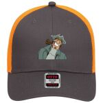 OTTO CAP 6 Panel Low Profile Mesh Back Trucker Hat Thumbnail