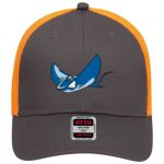 OTTO CAP 6 Panel Low Profile Mesh Back Trucker Hat Thumbnail