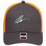 OTTO CAP 6 Panel Low Profile Mesh Back Trucker Hat Thumbnail