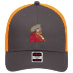 OTTO CAP 6 Panel Low Profile Mesh Back Trucker Hat Thumbnail