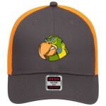 OTTO CAP 6 Panel Low Profile Mesh Back Trucker Hat Thumbnail