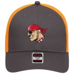 OTTO CAP 6 Panel Low Profile Mesh Back Trucker Hat Thumbnail