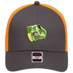 OTTO CAP 6 Panel Low Profile Mesh Back Trucker Hat Thumbnail