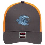 OTTO CAP 6 Panel Low Profile Mesh Back Trucker Hat Thumbnail