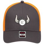 OTTO CAP 6 Panel Low Profile Mesh Back Trucker Hat Thumbnail