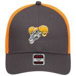 OTTO CAP 6 Panel Low Profile Mesh Back Trucker Hat Thumbnail