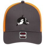 OTTO CAP 6 Panel Low Profile Mesh Back Trucker Hat Thumbnail