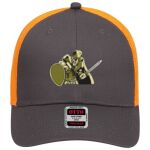 OTTO CAP 6 Panel Low Profile Mesh Back Trucker Hat Thumbnail