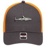 OTTO CAP 6 Panel Low Profile Mesh Back Trucker Hat Thumbnail