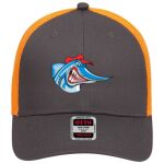 OTTO CAP 6 Panel Low Profile Mesh Back Trucker Hat Thumbnail